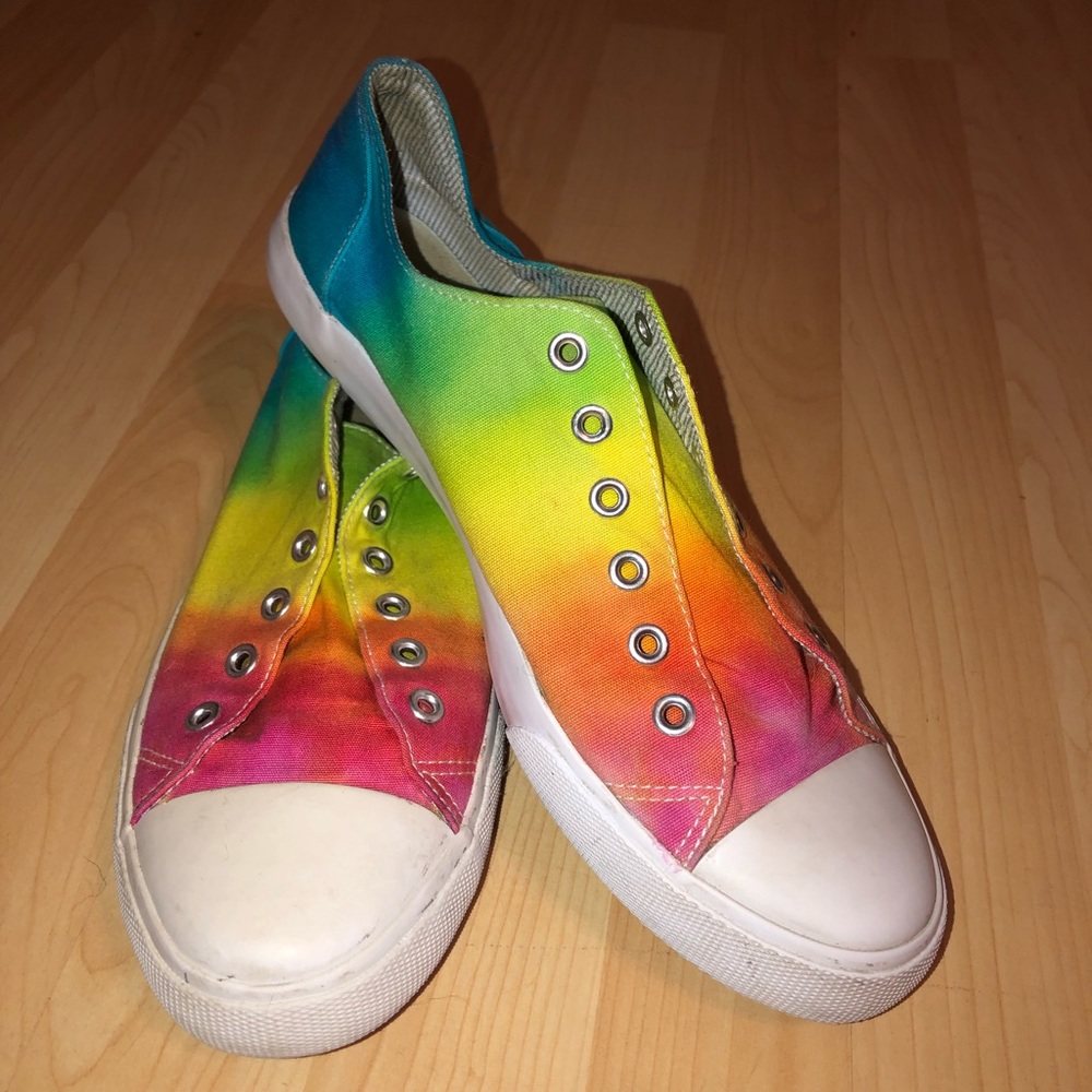 Custom Made Tie Dye Shoes